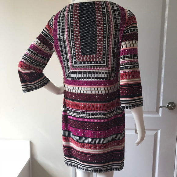 Laundry by Shelli Segal 3/4 Sleeve Dress XS 0 2 - Picture 4 of 5